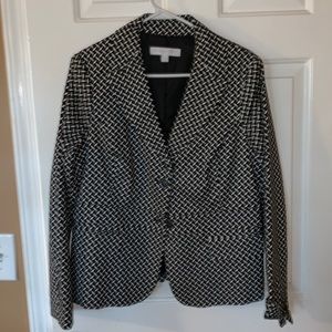New York & Company Black and White Blazer
